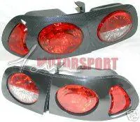 Black Carbon Taillights Free Shipping