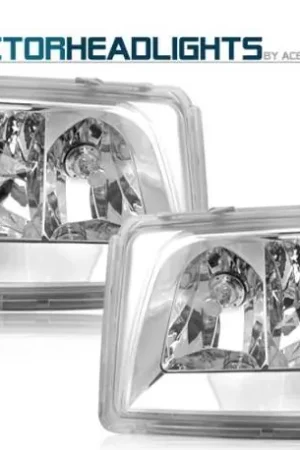 Fast Shipping Chrome Clear Headlights - 300E 400E