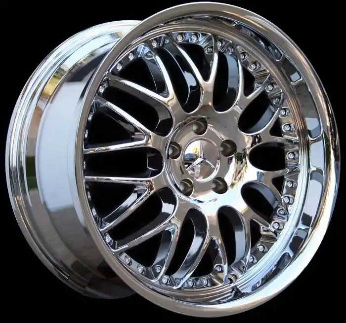 Factory Price 19 inch Deep Dish Split Spoke Chrome - 4 wheel set