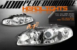 Free Delivery Chrome Halo Pro Headlights
