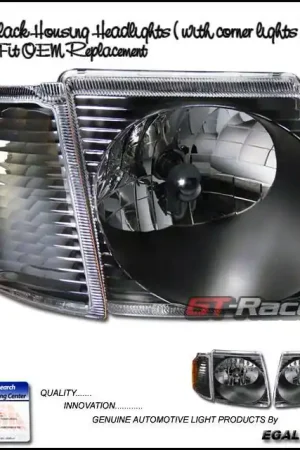 Today Only Euro Black Headlights