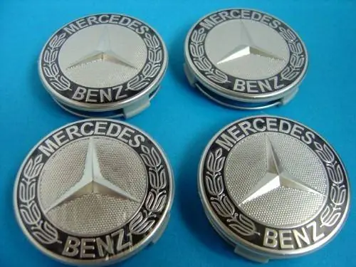 Modern Mercedes Wheel Caps