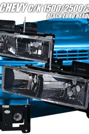 Big Sale Euro Black Headlights