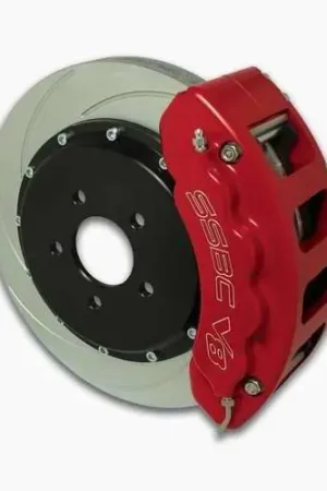 SSBC Disc Brake Kit with Force 10 V8 8-Piston Aluminum Calipers & 14 Inch Rotors - Front - A112-17 Best Seller