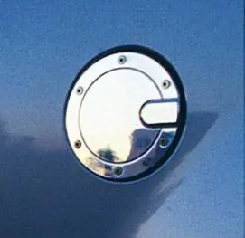 All Sales Billet Fuel Door - Brushed - 6092 Genuine