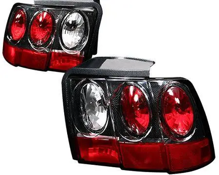 APC Euro Taillights with Carbon Fiber Housing - Gen 2 Style - 404548TLCF Express Delivery
