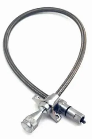 Time-Limited Gennie Shifter Flexible Transmission Tube with machined Aluminum Dipstick - Mounts to Firewall - 4002F1