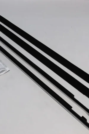 Window Sweeps Weatherstrip for 1983-1987 Caprice Hardtop Black Front Left Right Top Rated