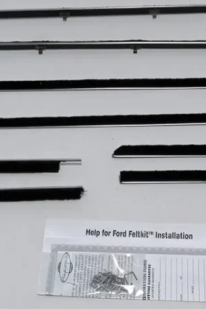 Window Sweeps Felt Kit for 1958-1960 Ford Thunderbird 2 Door Hardtop OEM Next Day Delivery