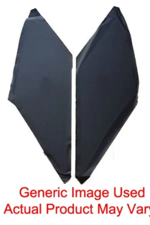 Hassle-Free Returns Interior Trim Sail Panels Unfinished w/ Cardboard, for 70-72 Cutlass 442 Hardtop