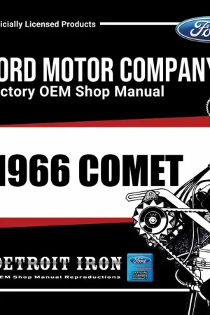 Viral Digital Shop Manual and Resources for 1966 Mercury, Comet