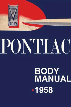 Body Shop Manual for 1958 Pontiac Time-Limited