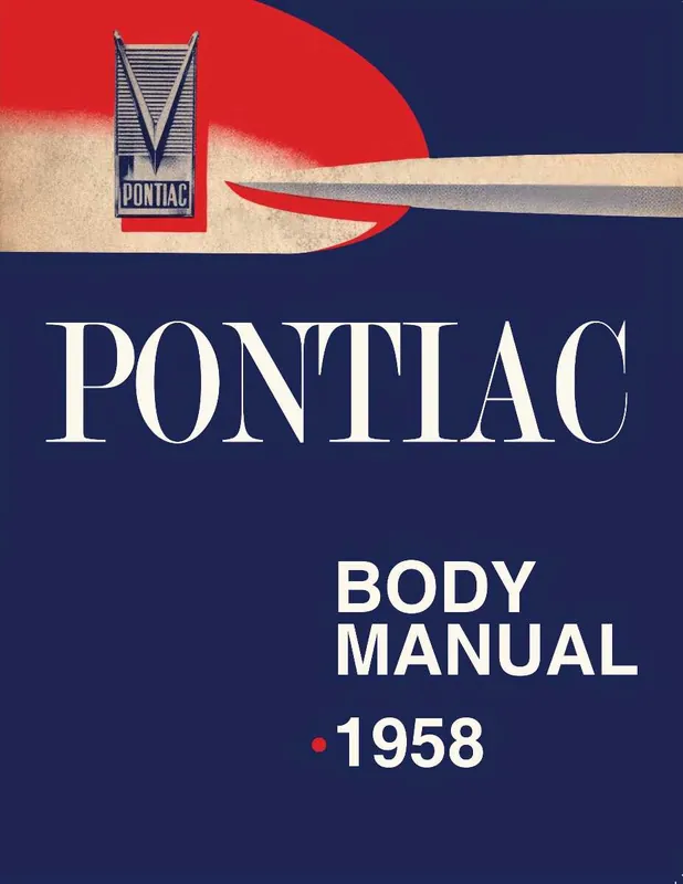 Body Shop Manual for 1958 Pontiac Time-Limited