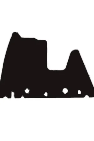 Instant Buy Hood Insulation Pad Heat Shield for 1990-1991 Honda Civic Gray Front 1 piece