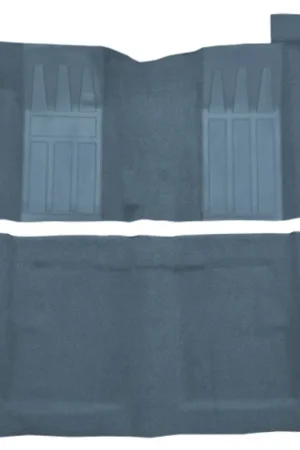 Don’t Miss Out Carpet for 1969-1970 Ford Ranchero GT 4spd with 2 Medium Blue Inserts Loop