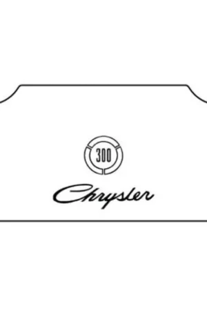 While Supplies Last Trunk Mat Cover for 1967-68 Chrysler 300 Exc Convertible Rubber Gray Herringbone