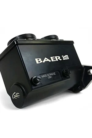 Baer Brakes 6801274LP ReMaster 2-Bolt GM/Ford Master Cyl Assembly, Black, 1-1/8in bore, Left port. Exclusive Offer