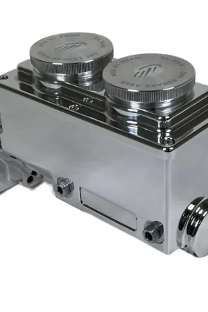 Baer Brakes 6801302RP ReMaster 4-Bolt Mopar Master Cyl Assembly, Polished, 1in bore, Right port Limited Offer