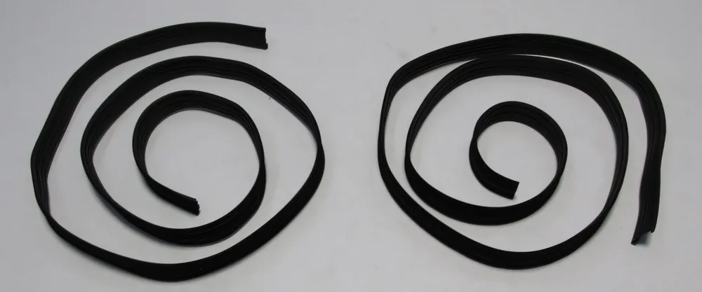 Glass Run Window Channel for 1968-1972 Chevrolet Nova Sedan Black Left Right Genuine