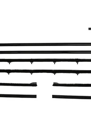 Window Sweeps Felt Kit Weatherstrip for 1968 Chevy Caprice Custom Hardtop Latest