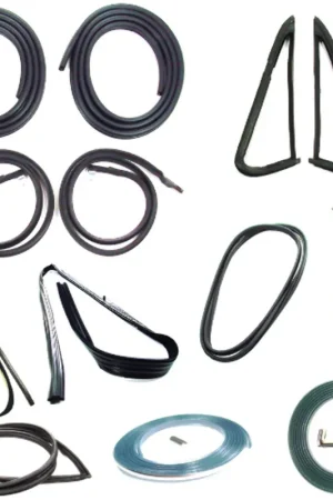 Door Seal Window Sweeps Channel Kit w/ Weatherstrip Trim Groove & 1pc Style Vent Best Price