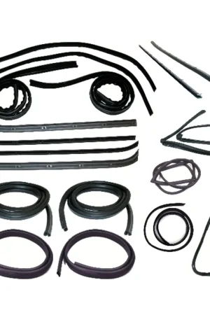 Editor’s Pick Window Sweeps, Channel, Door Seal, Vent Kit LH, RH for 1978-1979 Ford Bronco