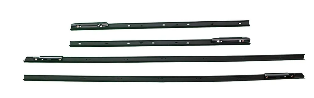 Window Sweeps Felt Kit for Chevrolet Impala 1962 2Dr Hardtop Authentic 4pcs Same Day Shipping