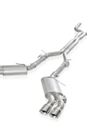 Stainless Works 2016-2024 Camaro SS Exhaust 3" X-Pipe AFM Valves NPP Replacement Valves 4" Quad Tips CA16AVCB Luxury