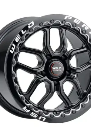 WELD Laguna Beadlock Drag Hellcat Widebody Wheel 17x10 Gloss Black | 5x115 BC | +0 Offset | 5.50 Backspacing - S92270071P00 Shop Now