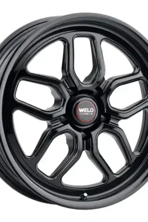 Authentic WELD Laguna Drag Hellcat SCAT Wheel 17x10 Gloss Black | 5x115 BC | +30 Offset | 6.70 Backspacing - S15870071P30