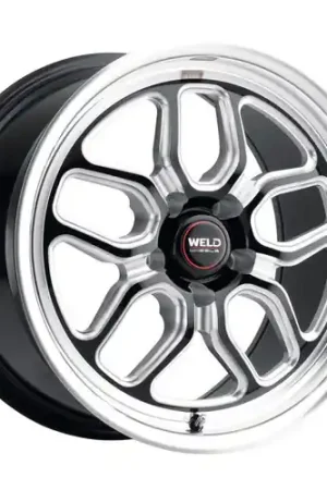 WELD Laguna Street Black Wheel C6 C7 Z06 Corvette 18x12 | 5x120.65 BC (5x4.75) | +50 Offset | 8.5 Backspacing - S10782062P50 Holiday Sale