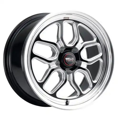 WELD Laguna Street Black Wheel C6 C7 Z06 Corvette 18x12 | 5x120.65 BC (5x4.75) | +50 Offset | 8.5 Backspacing - S10782062P50 Holiday Sale