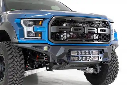 Next Day Delivery Addictive Desert Designs 2017-2020 Ford Raptor F-150 Bomber Front Bumper w/ 2 20in Light Bar Mounts