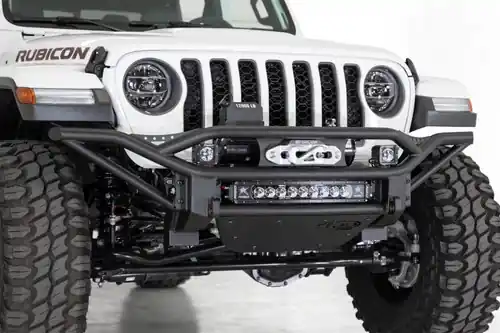 Addictive Desert Designs 2018-2025 Jeep Wrangler JL / 392 Pro Bolt-On Front Bumper - Hammer Black - F978122130103 Time-Limited
