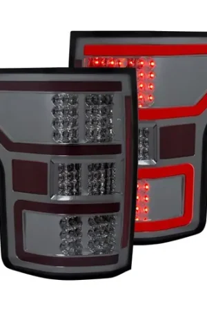 ANZO 18-19 Ford F-150 LED Taillights Smoke Direct From Manufacturer