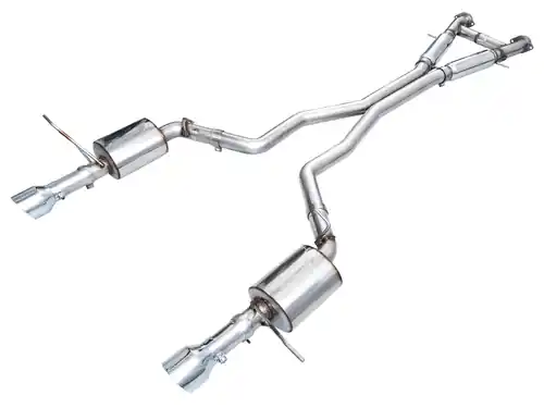 AWE Tuning 2018-2025 Dodge Durango 392 6.4L SRT & Durango Hellcat Touring Edition Exhaust - Chrome Silver Tips - 3015-32952 Holiday Sale