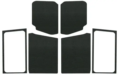 Big Sale DEI 2018-2025 Jeep Wrangler JL 2DR Headliner Complete Kit - Black - 50280