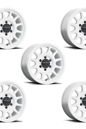 Ford Racing 2021-2024 Bronco (Excl Bronco Raptor) 17x8.5 Method Oxford White Wheels Kit Modern