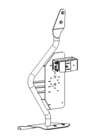 Best Price Go Rhino 07-18 Jeep Wrangler JK/JKU Front Fender Jack Mount for Hi-Lift Jack - Tex. Blk (Clamp Style) - 701009T