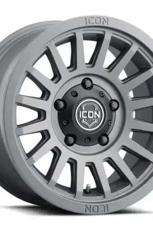 Flash Sale ICON Recon SLX 17x8.5 6x5.5 BP 25mm Offset 5.75in BS 95.1mm Bore Charcoal Wheel