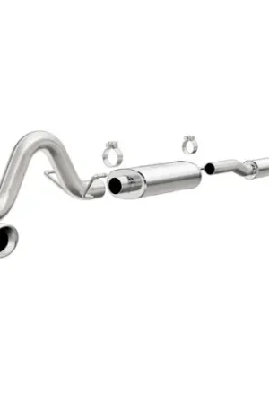 Budget Magnaflow MF Series Stainless Cat-Back For 2013-2015 Toyota Tacoma 4.0L V6 Crew Cab #15334