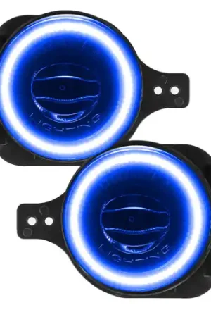 Oracle Jeep Wrangler JL/Gladiator JT Sport High Performance W LED Fog Lights - Blue Crafted