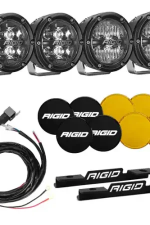 Cheap Rigid Industries 2021-2024 Ford Bronco A-Pillar Light Kit (Incl. 360-spot and 360-Drive) - 46722