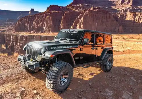 Top Pick Superlift 2018-2025 Jeep Wrangler JLU 4WD 4in Dual Rate Coil Lift Kit w/ Fox 2.0 Res Shocks - K184FX