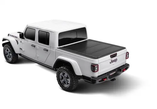 Latest UnderCover 2020-2025 Jeep Gladiator 5ft Ultra Flex Bed Cover - Matte Black Finish