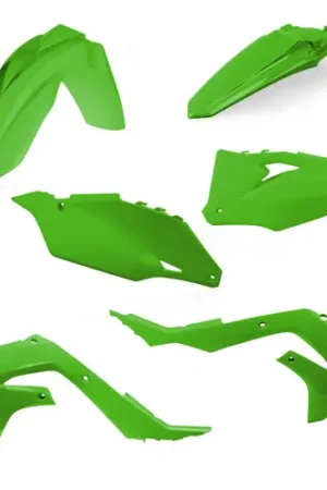 Acerbis 2021+ Kawasaki KX250 KX250X/19-23 KX450 Plastic Kit - Green Free Shipping