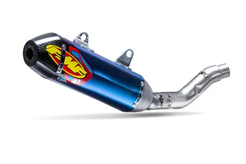 FMF Racing KTM SXF 07-15/XCF 07-15/XCFW 08-16/SMR 07-10 TI Anod F 4.1 RCT Muffler w/R. Carbon Cap Free Returns