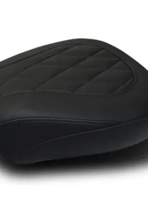 Next Day Delivery Mustang Motorcycle 08-21 Harley Davidson Electra Glide,Rd Glide,Rd King,Str Glide Tripper Passenger Seat Diamond - Black