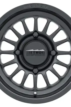 Holiday Sale Method MR411 Bead Grip 15x10 / 6+4/25mm Offset / 4x136 / 106.25mm CB Matte Black Wheel