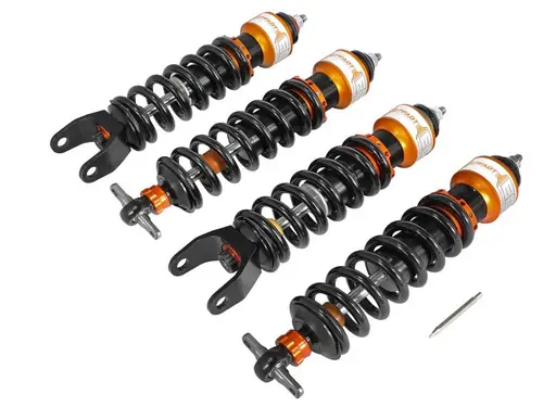 aFe Control PFADT Series Featherlight Single Adj Drag Racing Coilover System; 97-13 Chevy Corvette - 430-401002-N Direct From Manufacturer